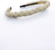 Stirnband Haar Gold