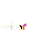 Butterfly Earrings Gold Gold One Size 16478
