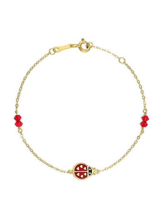 Papoulidis Jewellery Kinderarmband aus Gold 9K