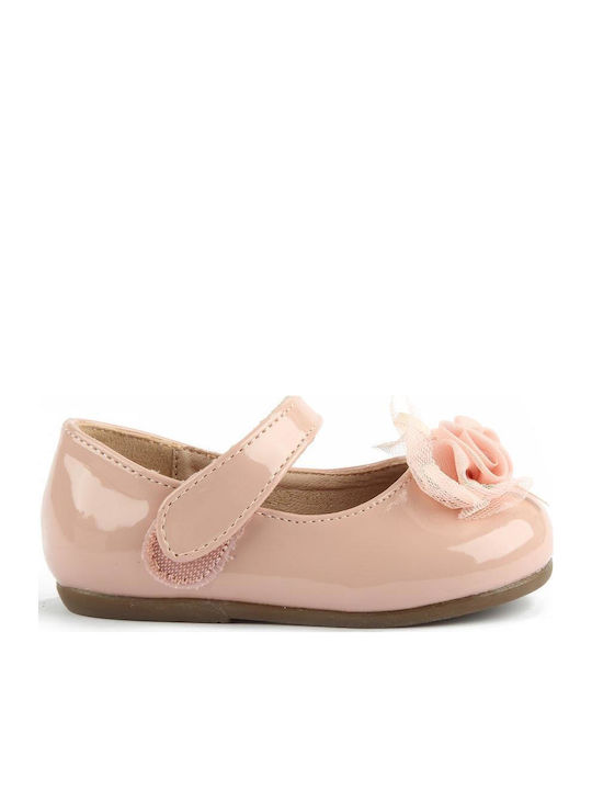 Fshoes Kids Patent Leather Ballerinas with Hoop...