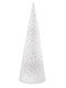 cu lumină LED Decorațiune de Crăciun Ceramic Braduleț 11cm. Electrică Alb