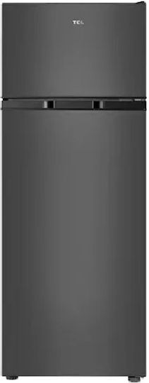 TCL Kühlschrank mit Doppeltür 207Es H144xB54.5xT55cm. Gray RF207TSE1