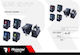 Διακόπτης Φώτων Ομίχλης Οχημάτων On Off R-f13601-24-1u 180927