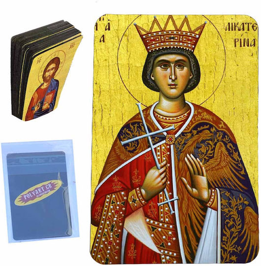 Saint Catherine Magnet Card Type 8.5cmx5.5cm 50 Pieces