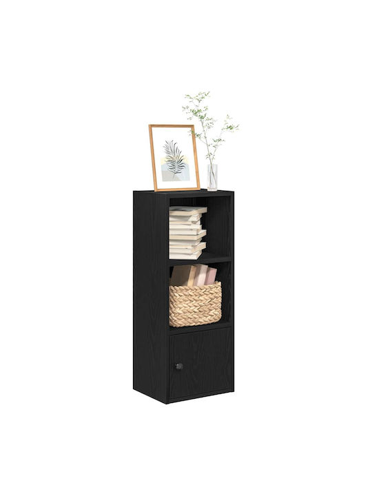 Shelf Floor Black Oak 31x24x77cm