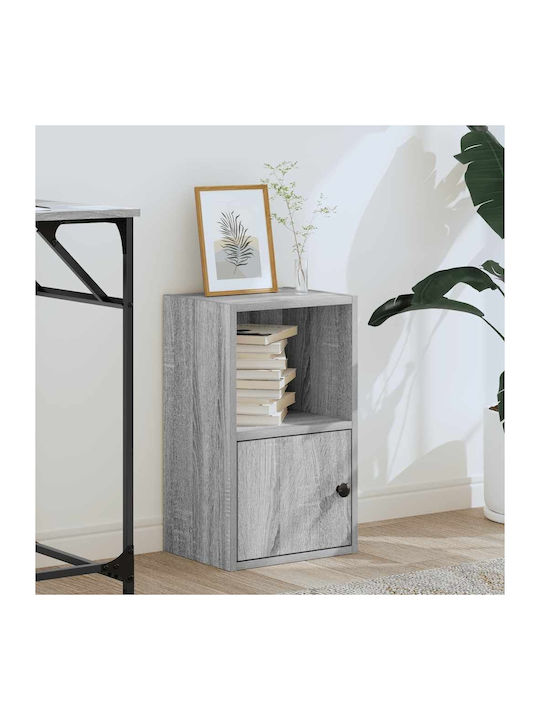 Grey Sonoma Bookcase 31x24x52cm
