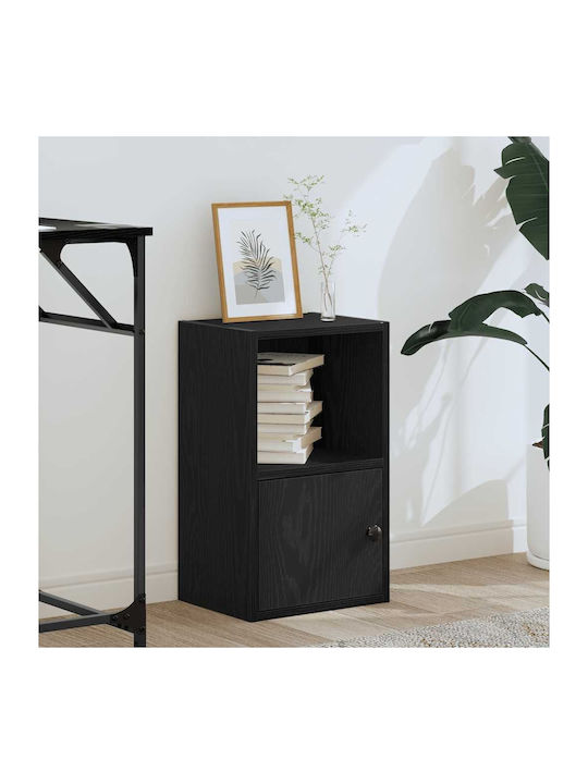 Black Bookcase 31x24x52 cm