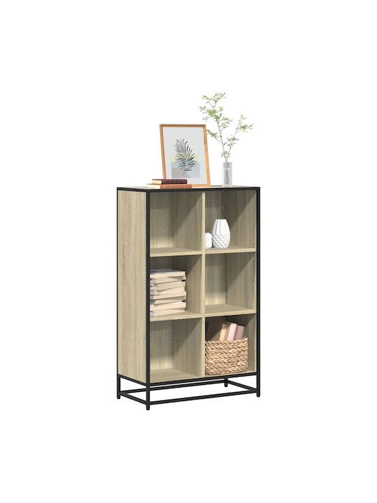 Bookcase Coffee 65.5x33x107.5cm