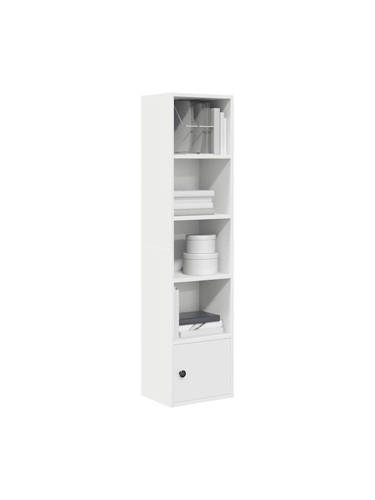 Bookcase White 31x24x127cm