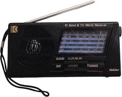 KK8108T Taschen Radio mit Batterie Schwarz