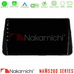 Nakamichi Sistem audio auto Nissan Micra 2017-2022 cu Bluetooth, USB, GPS