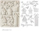 Matriță din silicon A5 15×21cm Stamperia Create Happiness Picături de rouă Pasăre & Cuib