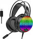 Weibo G30 Over Ear Gaming Headset with Connection USB