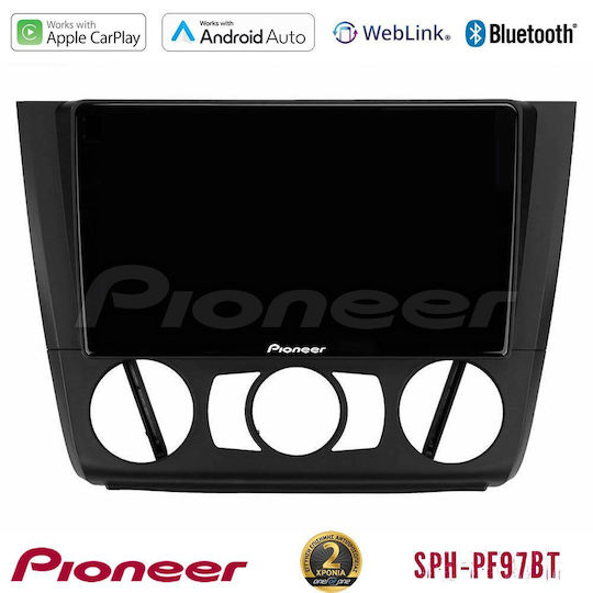Car Audio System for BMW E81 / E82 / E87 2007-2011 with A/C (Bluetooth/USB/WiFi/GPS/Apple-Carplay/Android-Auto) with Touch Screen 9"