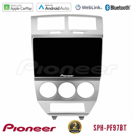 Pioneer Автомобилна Аудио Система (Блутут/USB/WiFi/GPS/Apple-Carplay/Android-Auto) с Тъчскрийн 9"