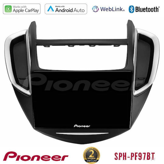 Pioneer Auto-Audiosystem für Chevrolet Trax 2013-2020 (Bluetooth/USB/WiFi/GPS/Apple-Carplay/Android-Auto) mit Touchscreen 9"