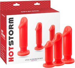 Chisa Novelties Anal Dildo Red