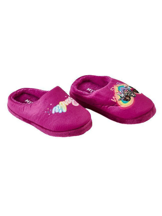 Mitsuko Kids Slippers Fuchsia