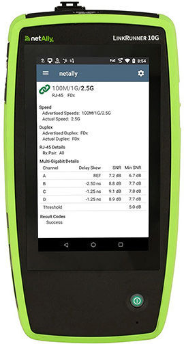 Netally Intelligenter Netzwerktester Linkrunner 10G LR10G-200