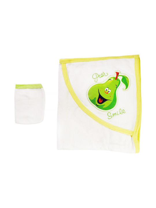 Bibilish Детски Халат-Худи Cute Pear 90x70см
