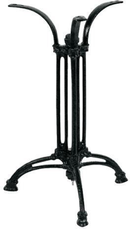 Pakketo Outil Βάση Τραπεζιού Μεταλλική Τραπέζι / Γραφείο Μαύρη