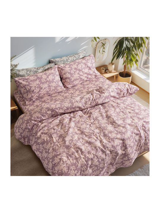 Beauty Home Комплект Плик за Завивка Памучен Ки...
