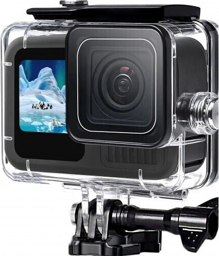 Underwater Housing Surewo Compatible Gopro Hero 13 Maximum Depth 60 Meters Ultra-transparent