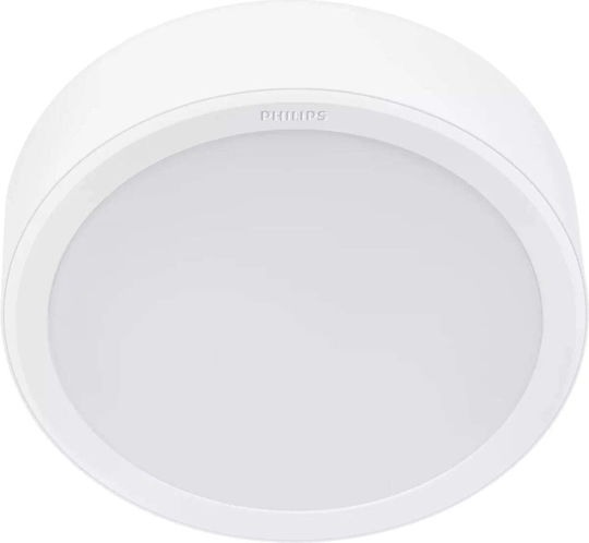 Philips Meson Panou LED Rotund Încastrat 16.5W cu Lumină Alb Cald 3000K