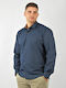 Langärmlig Hemd Dark Blue