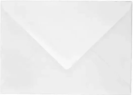 Metron Set of Envelopes Correspondence with Adhesive 500pcs in White Color