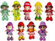Zita Toys Rag Doll 46cm (Various Designs/Assortments of Designs) 1pc