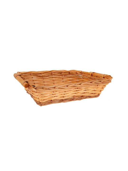 Decorative Basket Wicker 36x27x10cm Iliadis