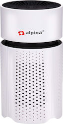 Пречиствател на въздух Alpina 1.5w до 6m2 6 M3/h Hepa 13 йонизатор USB A бял Пречиствател на въздух Alpina 1.5w до 6m2 6 M3/h Hepa 13 йонизатор USB A бял