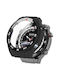 Techsuit Defense360 Pro Πλαστική Θήκη με Τζαμάκι σε Μαύρο χρώμα για Huawei Watch Ultimate
