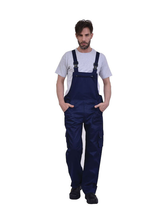Ergo Work Coveralls Dungarees Blue