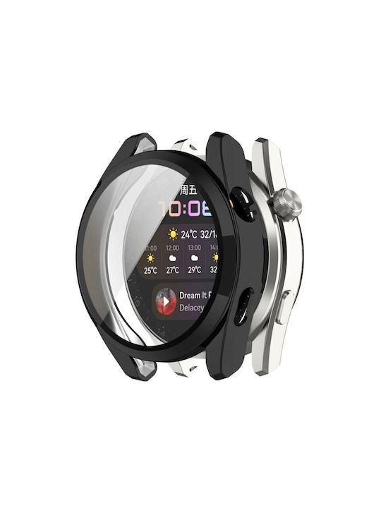 Techsuit Defense360 Pro Πλαστική Θήκη με Τζαμάκι σε Μαύρο χρώμα για Huawei Watch 3 Techsuit Defense360 Pro Πλαστική Θήκη με Τζαμάκι σε Μαύρο χρώμα για Huawei Watch 3