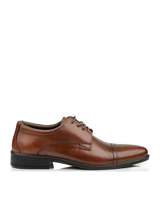 Men's Leather Oxfords Tabac Brown