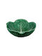 Bordallo Pinheiro Ceramic Salad Bowl Green