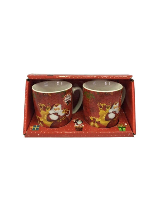 Trademarkt Set Christmas Mugs 19.5x8.5x8.5cm 2 Pieces