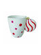 JK Home Decoration Weihnachtliche Becher Rot Weihnachtlich Becher Rot L14xB10.5xD9cm.
