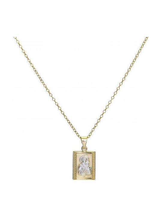 Necklace Constantine Talisman From Gold Plated Silver