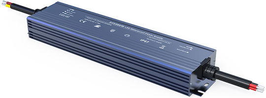 Aca Dimmable Τροφοδοτικό LED Στεγανό IP67 Ισχύος 300W με Τάση Εξόδου 24V
