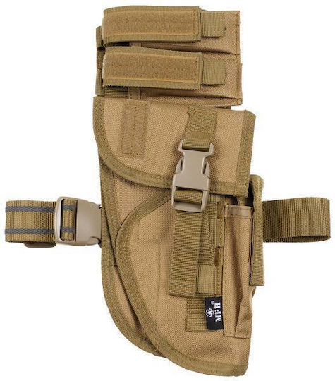 Toc Pistol Tactic Mfh pentru Picior Drept Coyote