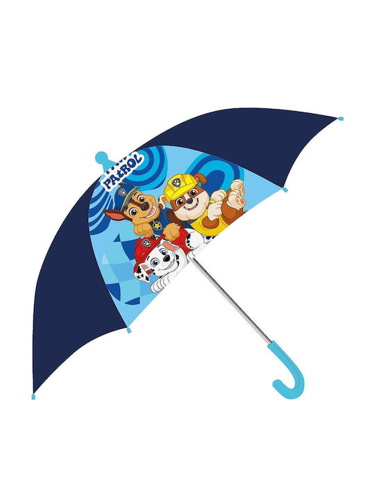 Paw Patrol Παιδική Ομπρέλα Μπαστούνι Μπλε
