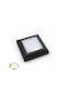 Adeleq Wall-Mounted Outdoor Ceiling Light LED IP65 4W with Adjustable White Light 12.5x12.5εκ.