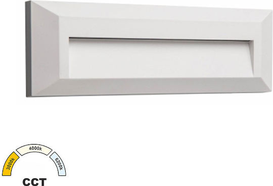 Adeleq Wandmontierte Außen-Deckenleuchte LED IP65 2W mit Einstellbares Weiß Licht