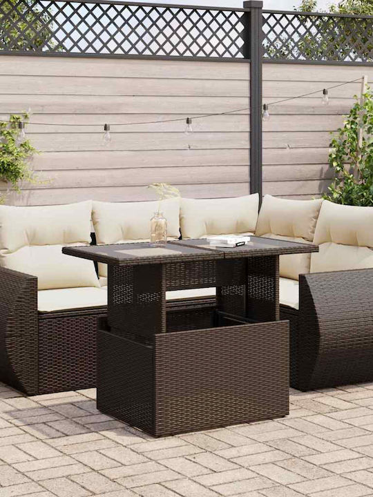 vidaXL Garten- und Outdoor-Möbelsets Wohnzimmer...