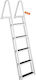 Vevor Aluminum Pool Ladder 61x45.5x182.5cm