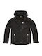 Winter Jacket Softshell Waterproof and Windproof Black