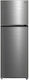 Midea Ψυγείο Δίπορτο 338lt NoFrost Υ172.4xΠ59.5xΒ69.5εκ. Inox MDRT489MTE02E